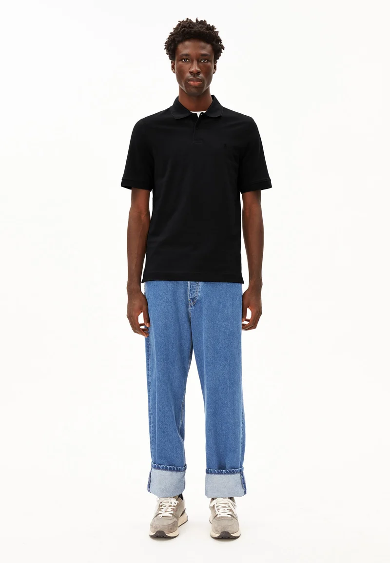 MAARIO POLOSHIRT | black