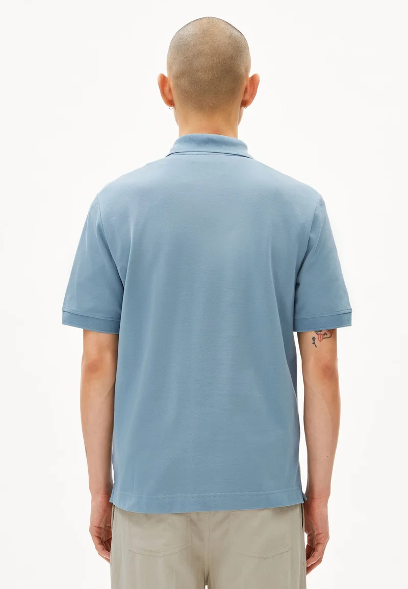 MAARIO POLOSHIRT | pigment blue