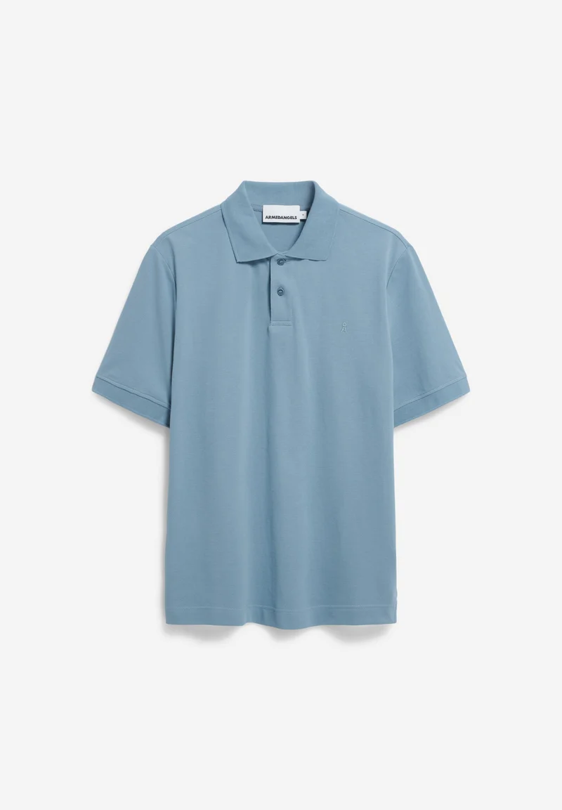 MAARIO POLOSHIRT | pigment blue