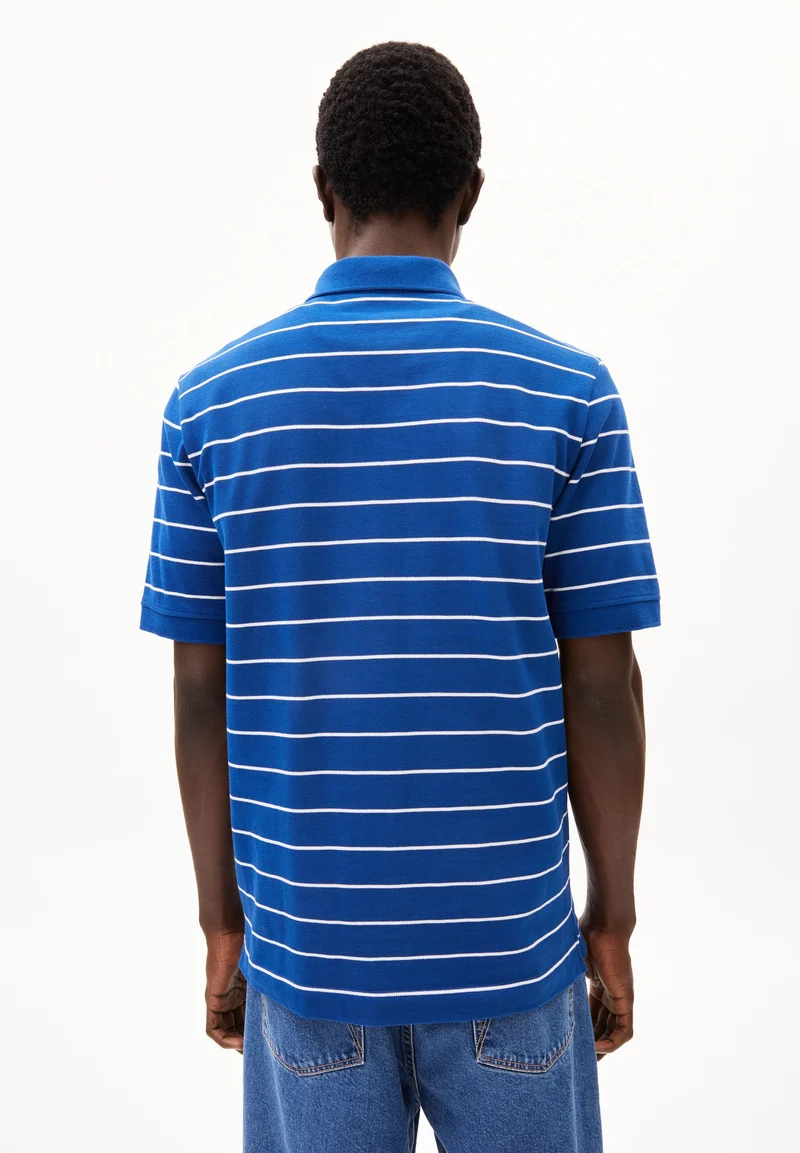 MAARIO STRIPES | dynamo blue-broken white