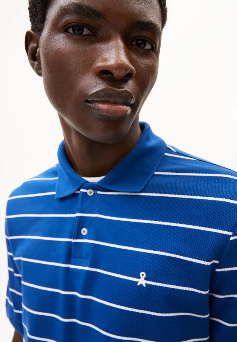 MAARIO STRIPES | dynamo blue-broken white