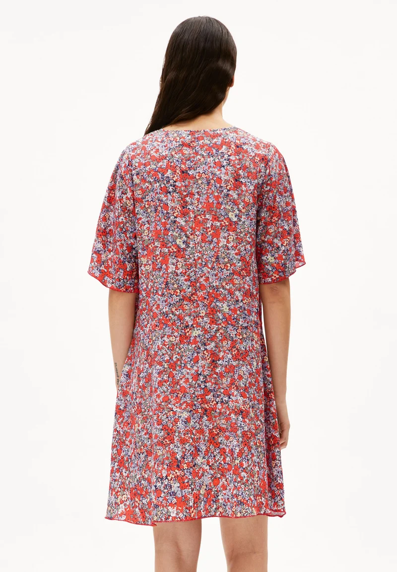 MAAERHA MOSAIC LINO | coral blush