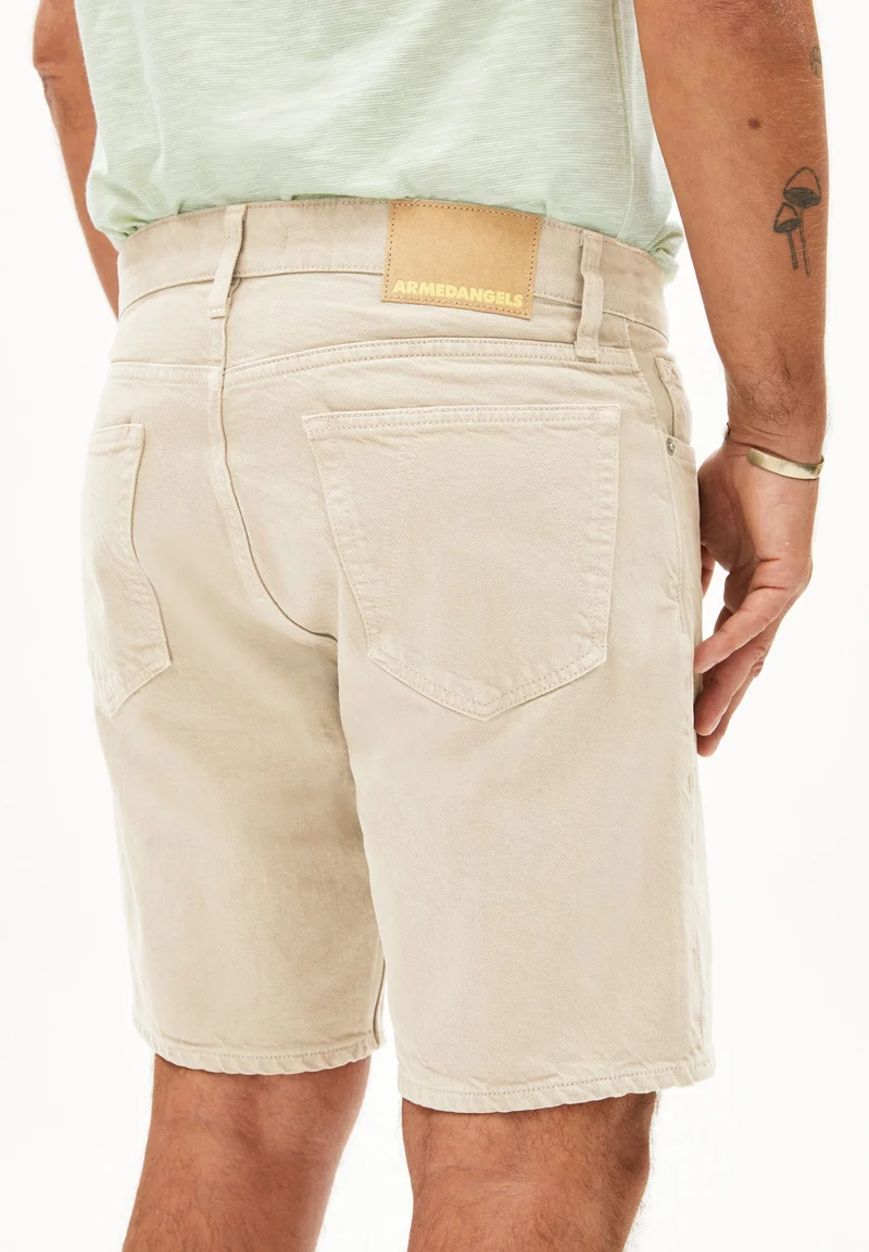 AARVO JEANS-SHORTS | sandstone