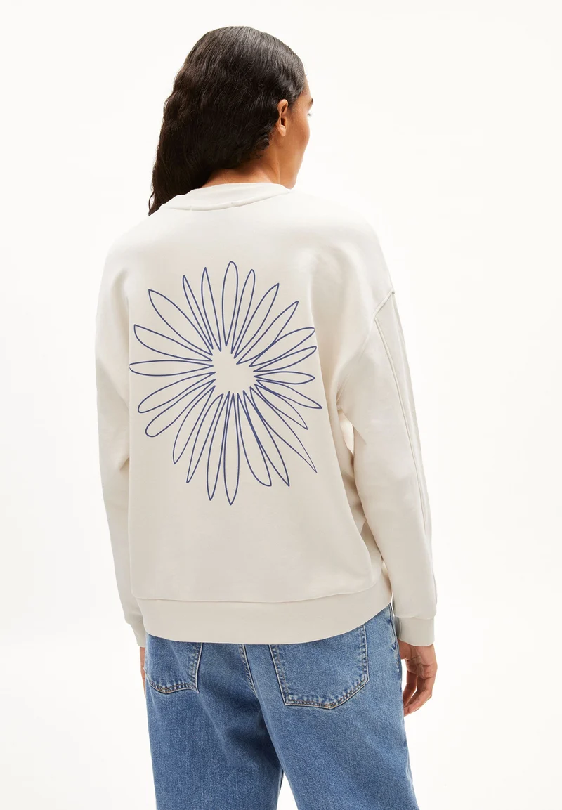 AARIN BACK FLOWAA | undyed