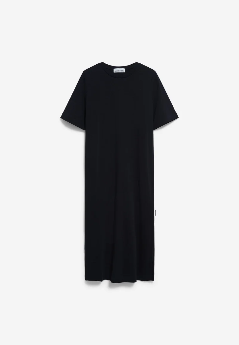 XELINAA JERSEY-MIDI-KLEID | black