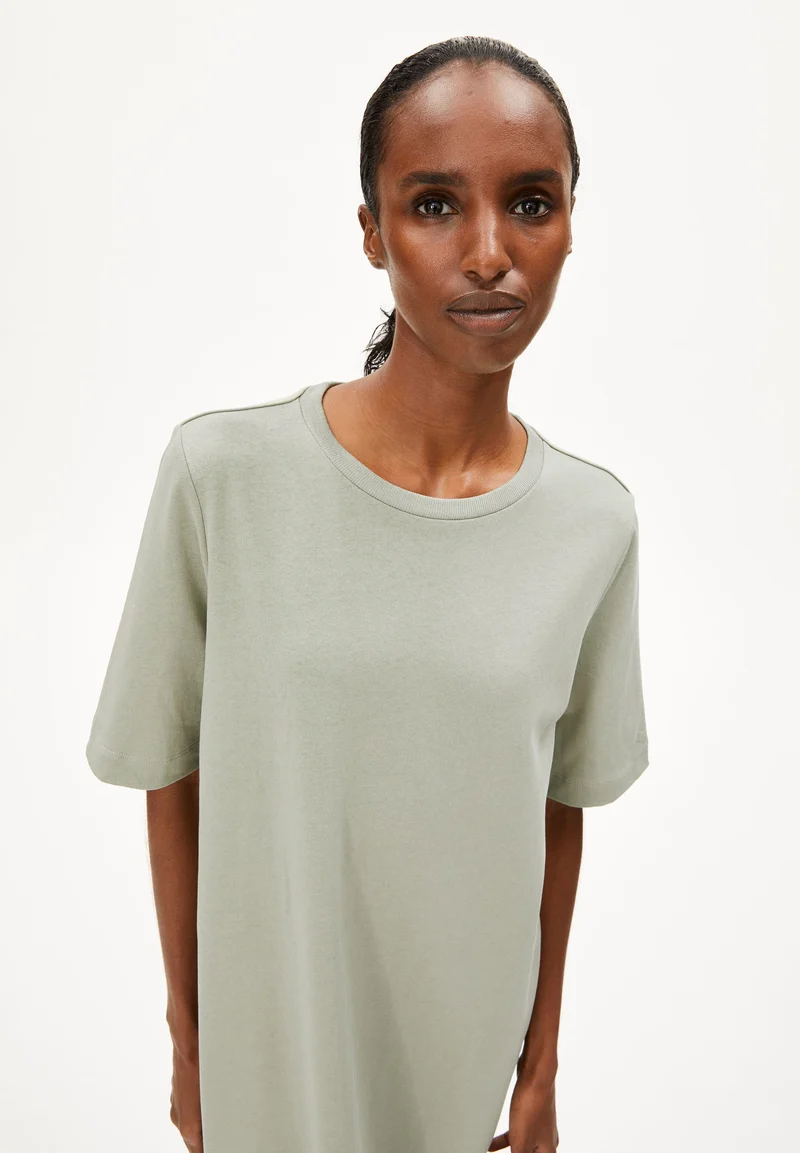 XELINAA JERSEY-MIDI-KLEID | seagreen