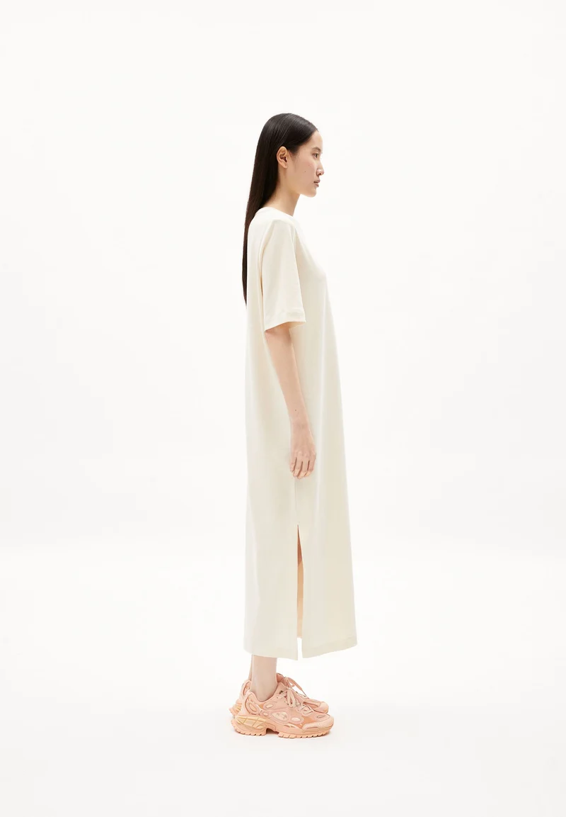 XELINAA JERSEY-MIDI-KLEID | undyed