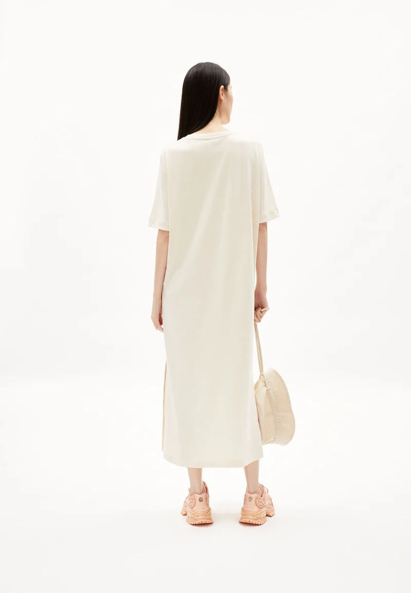 XELINAA JERSEY-MIDI-KLEID | undyed