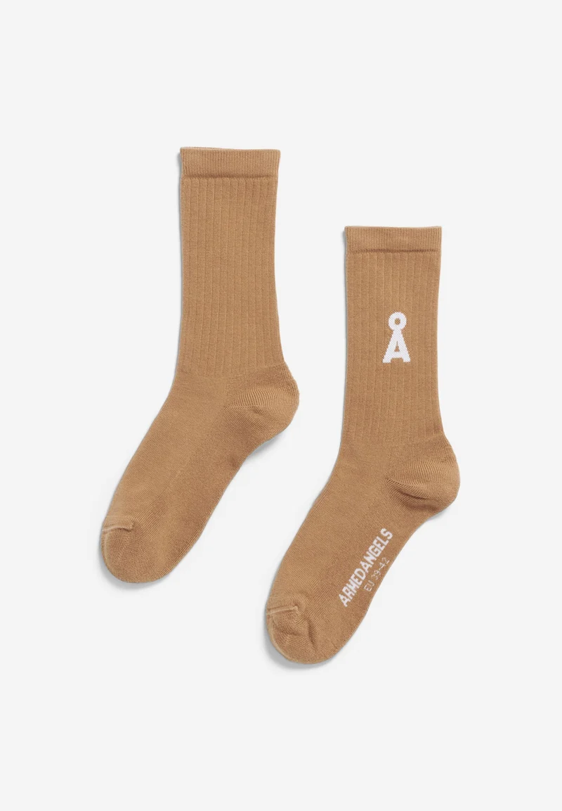 SAAMUS BOLD SOCKEN | pale umber
