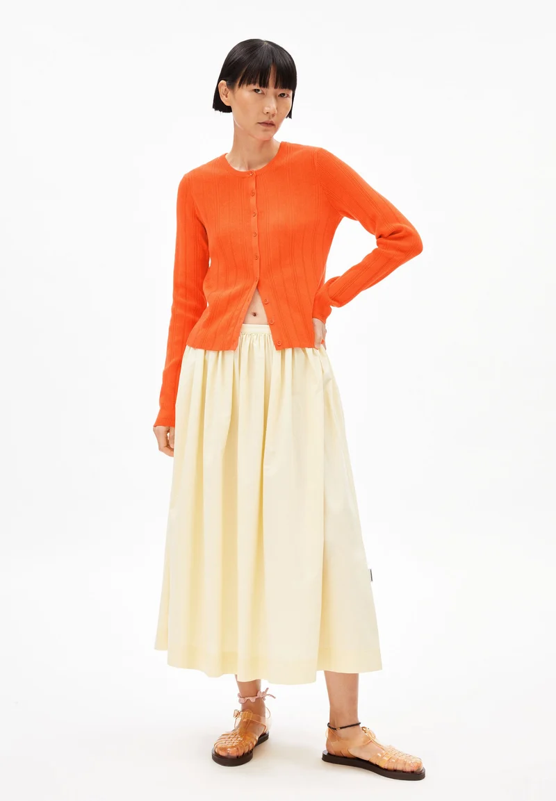 CRESSIDAA CREPE | sunset orange