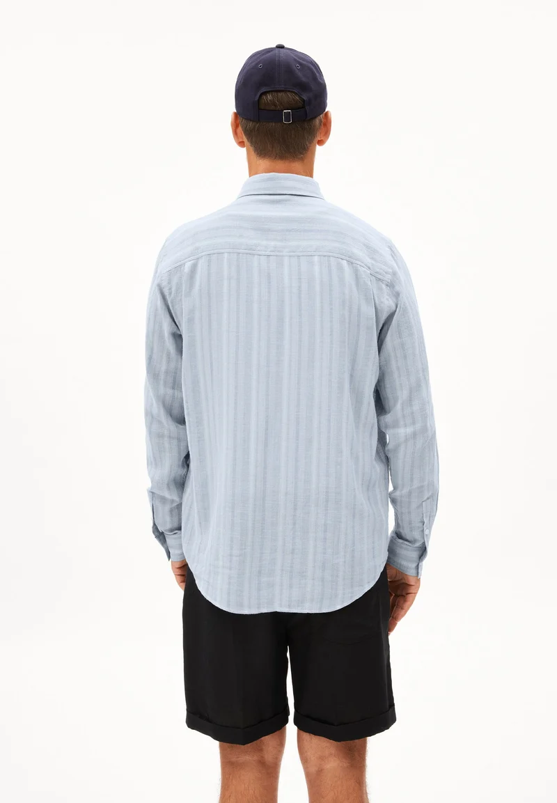 FLAAVIEN STRIPES | pigment blue-morning sky-oatmilk