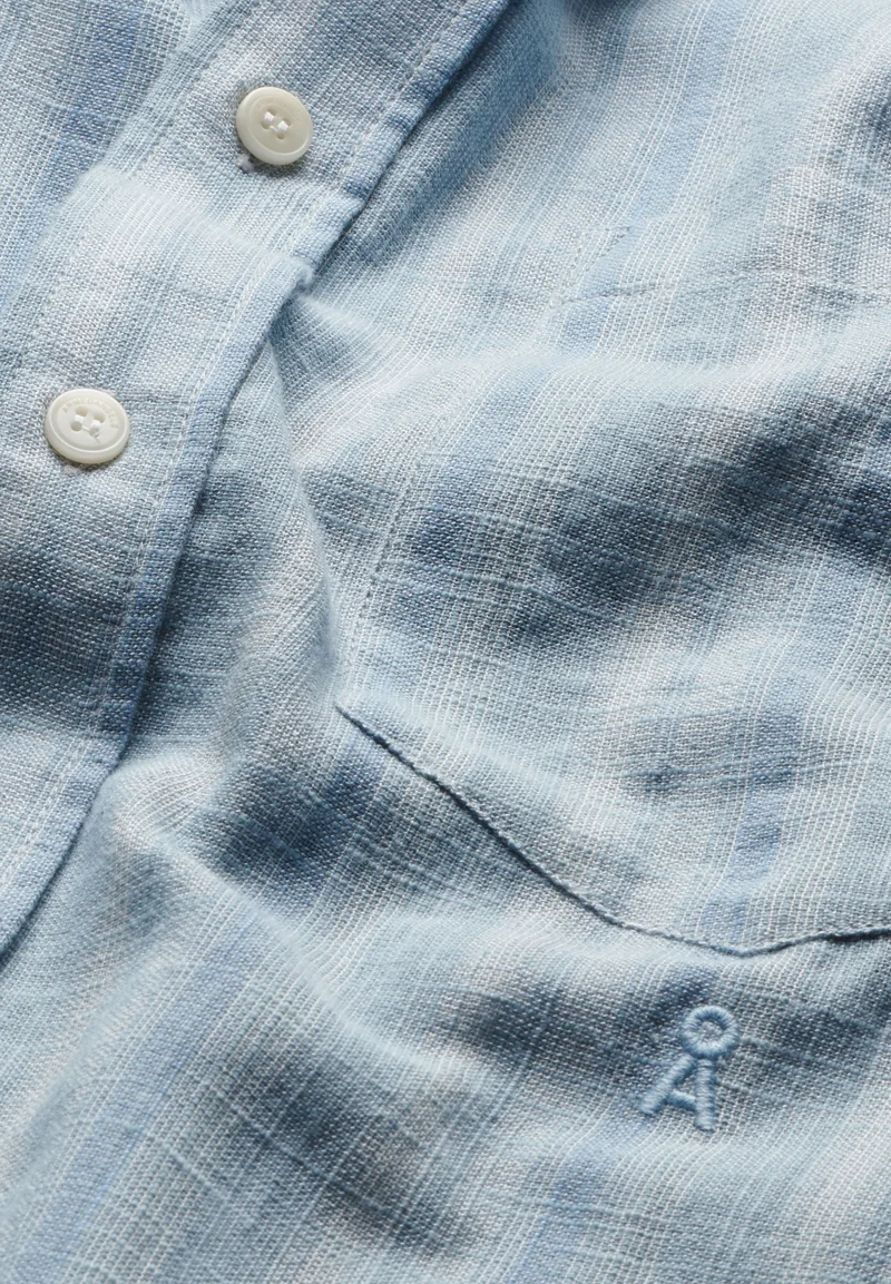 FLAAVIEN STRIPES | pigment blue-morning sky-oatmilk