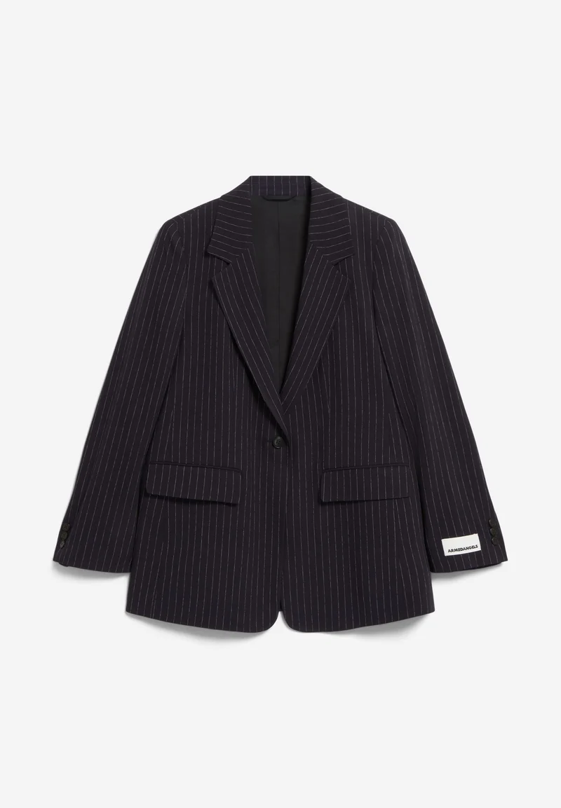 MIKAALA PINSTRIPE | night sky-white