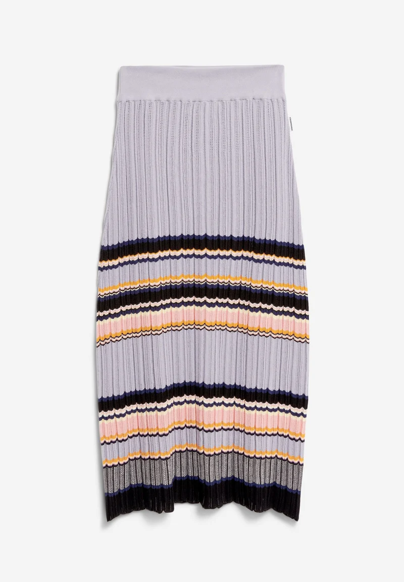 MINNAA STRIPES | misty morning-deep rosalilly