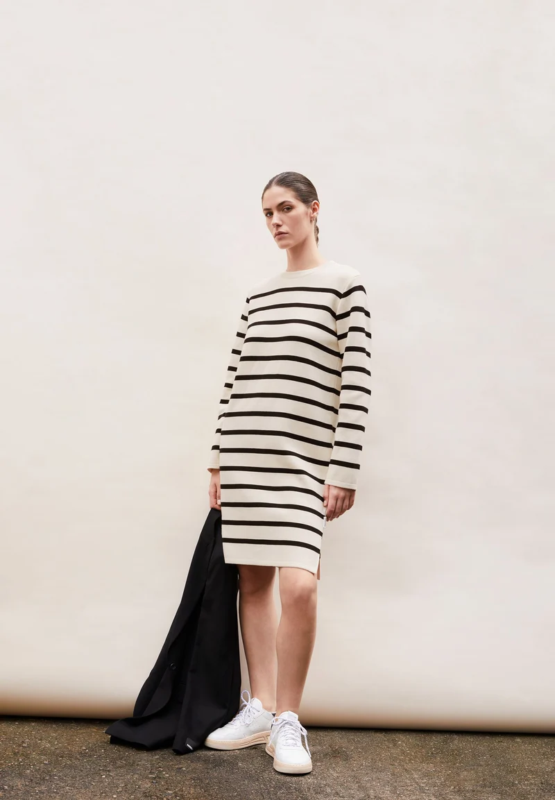MINIAA STRIPES | oatmilk-black