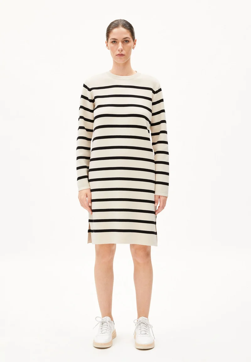 MINIAA STRIPES | oatmilk-black