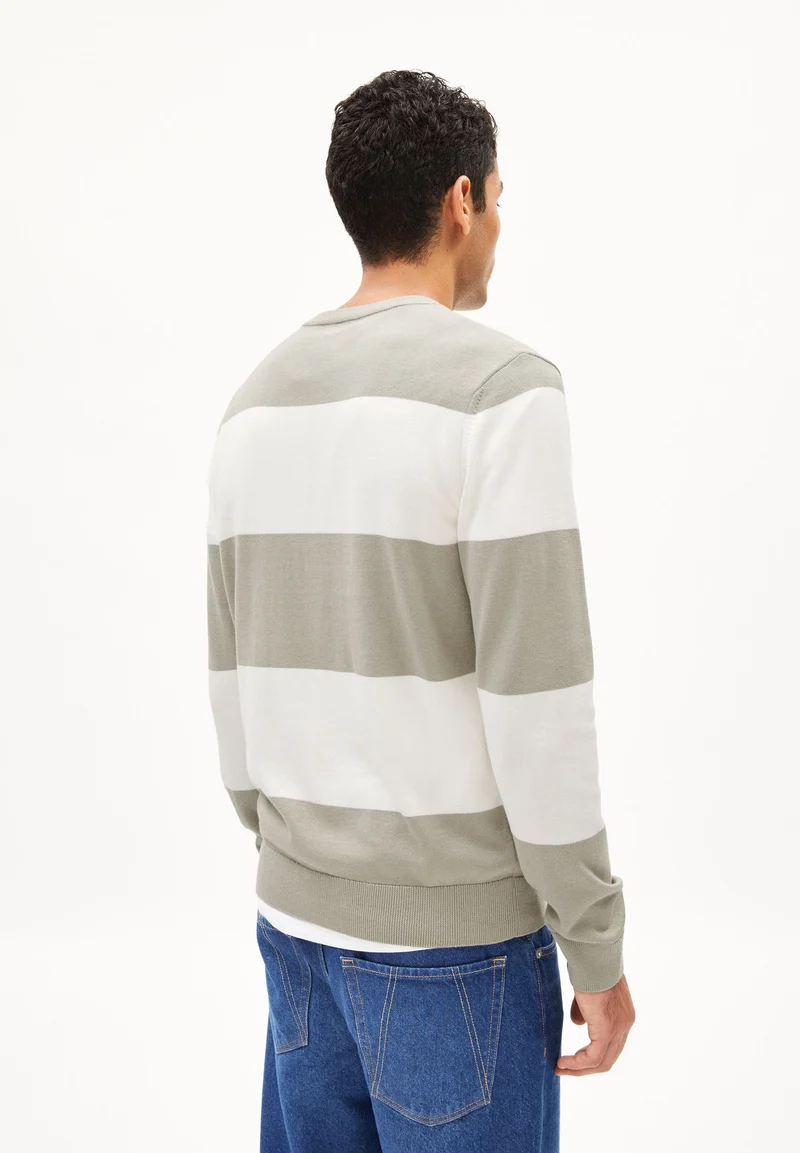 LOUKAA STRIPES | seagreen-light oatmilk