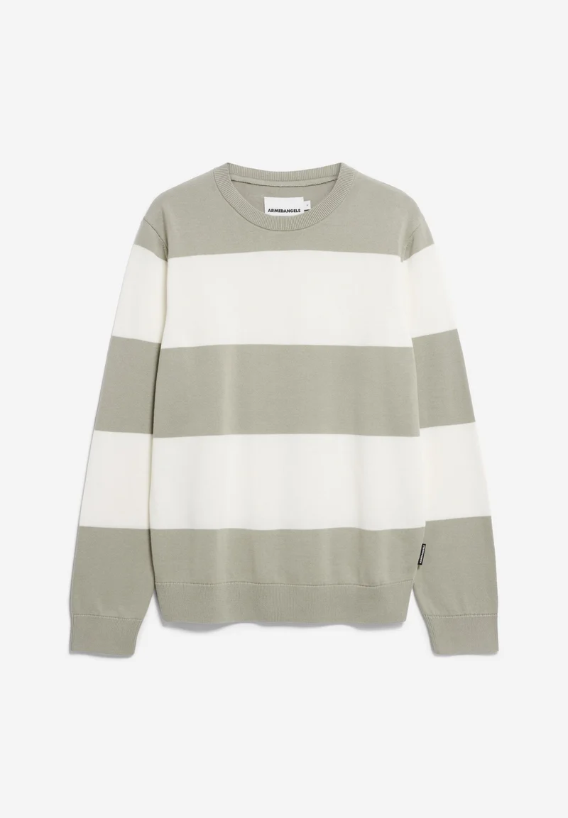 LOUKAA STRIPES | seagreen-light oatmilk