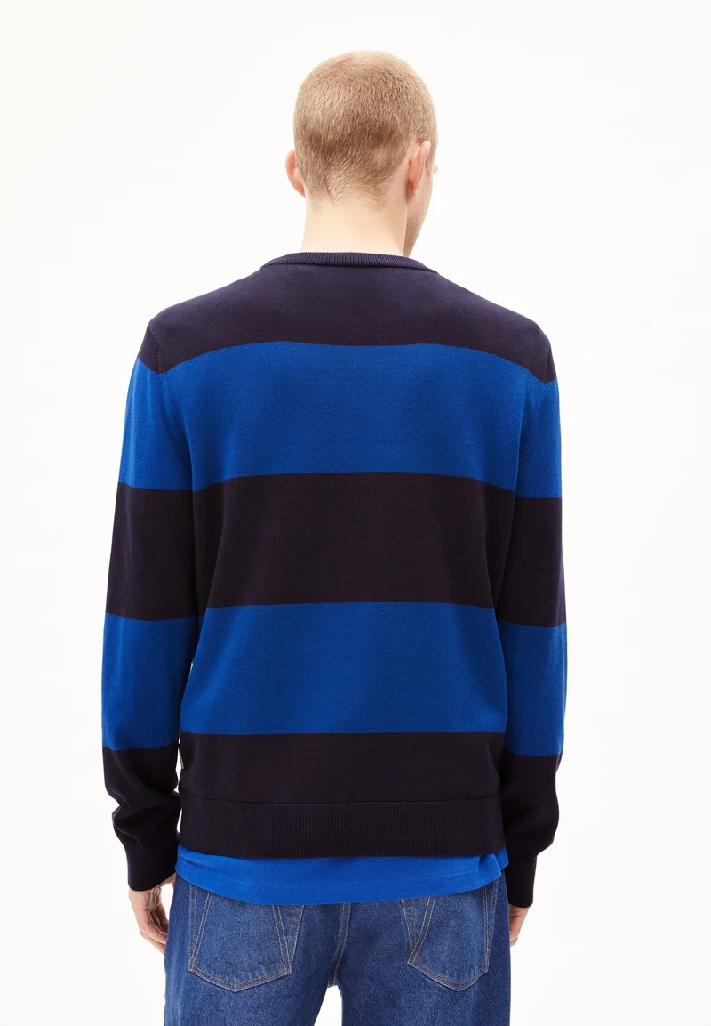 LOUKAA STRIPES | night sky-lapis blue