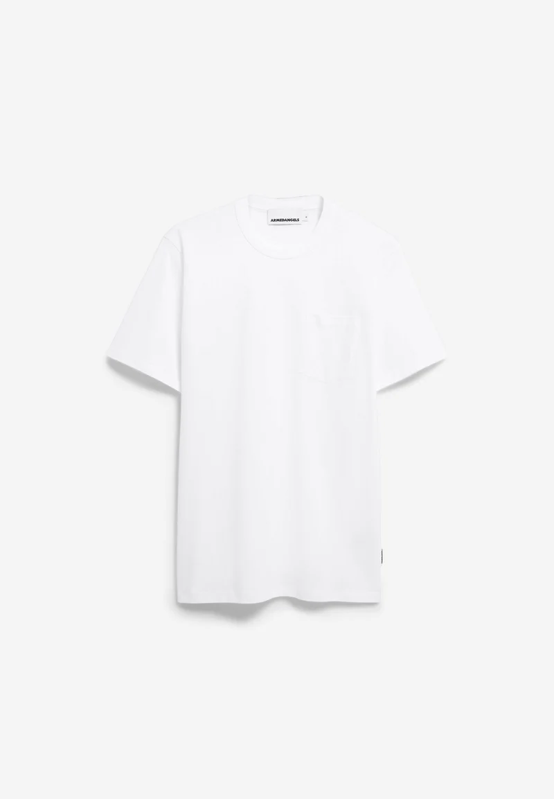 MAARKOS POCKET T-SHIRT | white