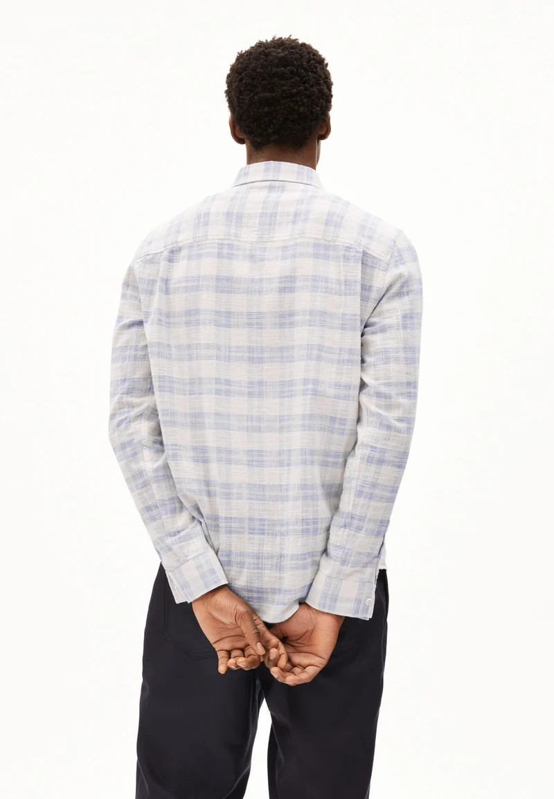 FLAAVIEN CHECK | oatmilk-blue wave-soft lilac