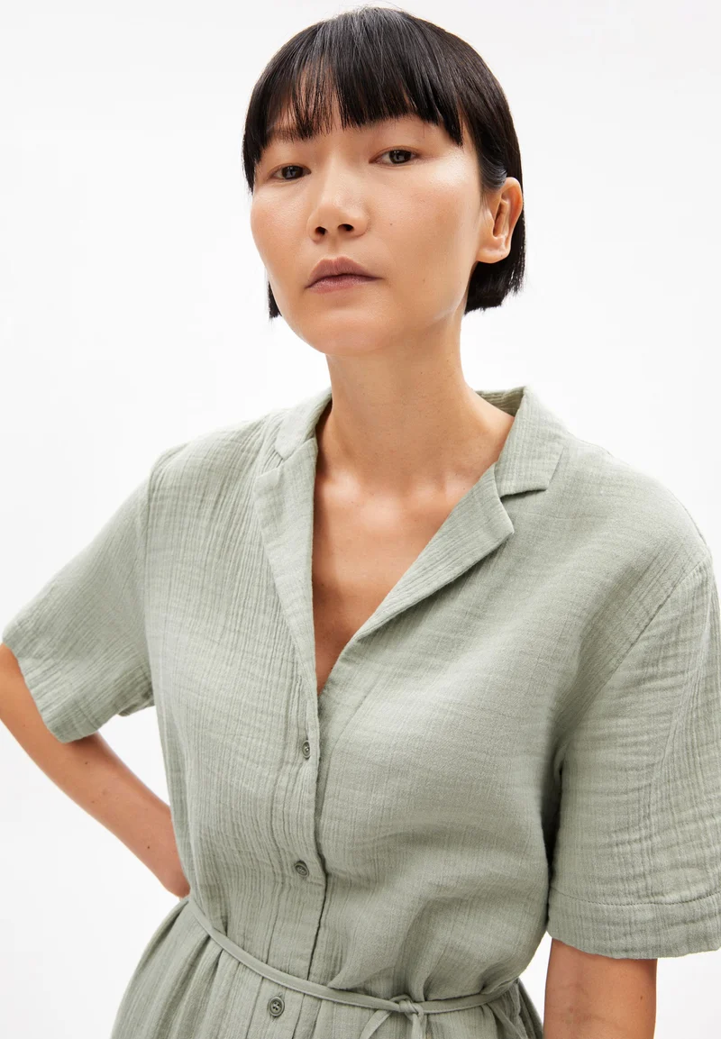 MABELAA MUSSELIN | seagreen