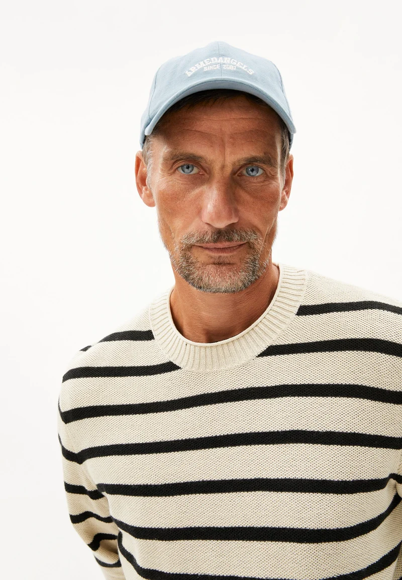 AJAANI LINO STRIPES | raw white-black