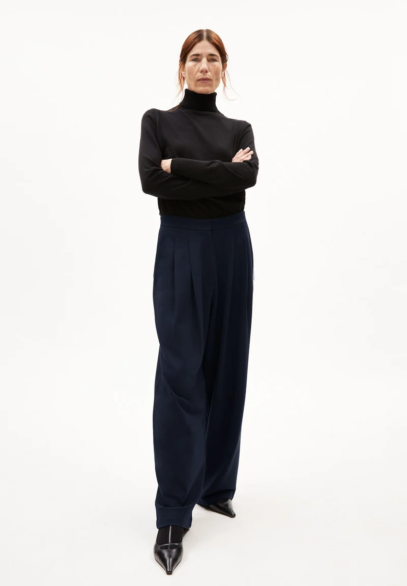 LIRAA LOU WIDELEG PANT | night sky