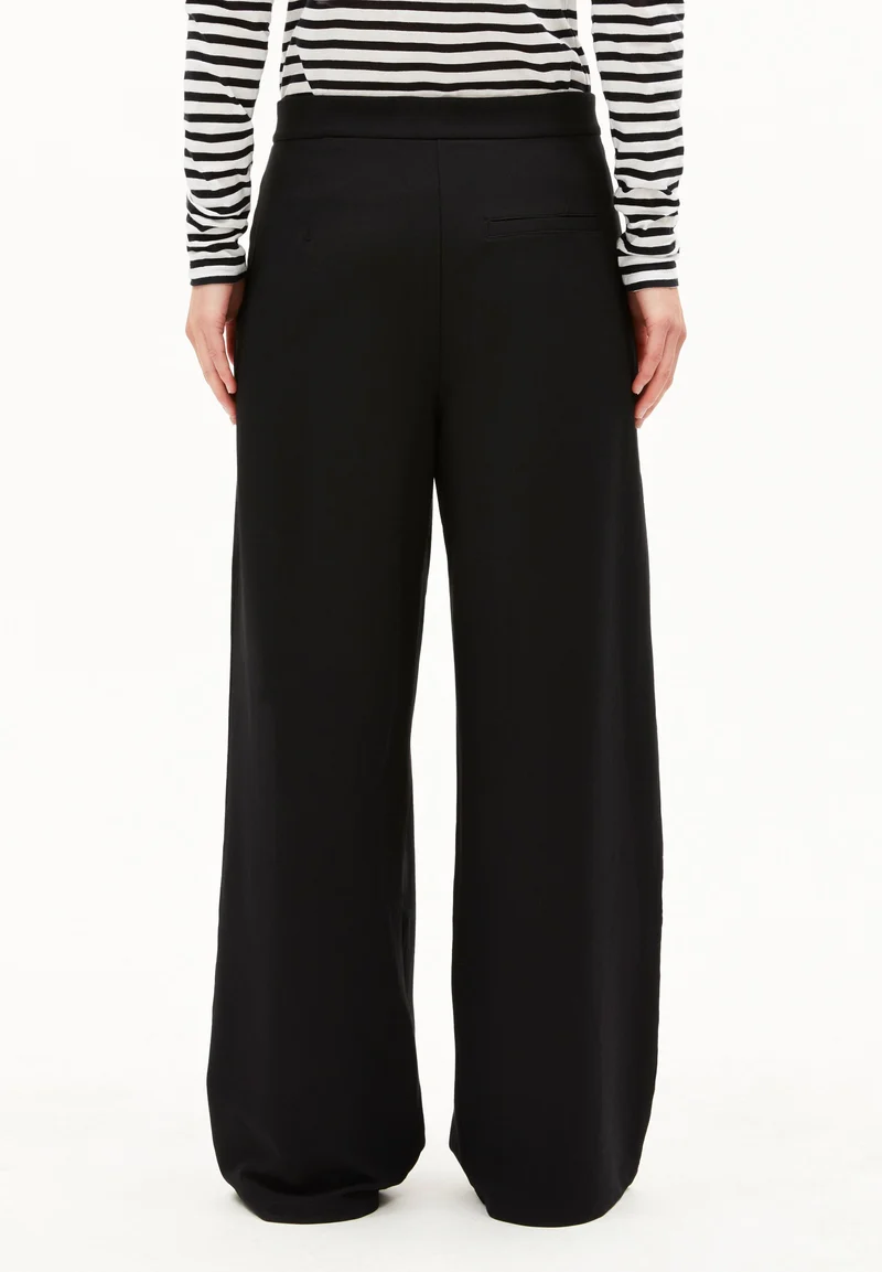 LIRAA LOU WIDELEG PANT | black