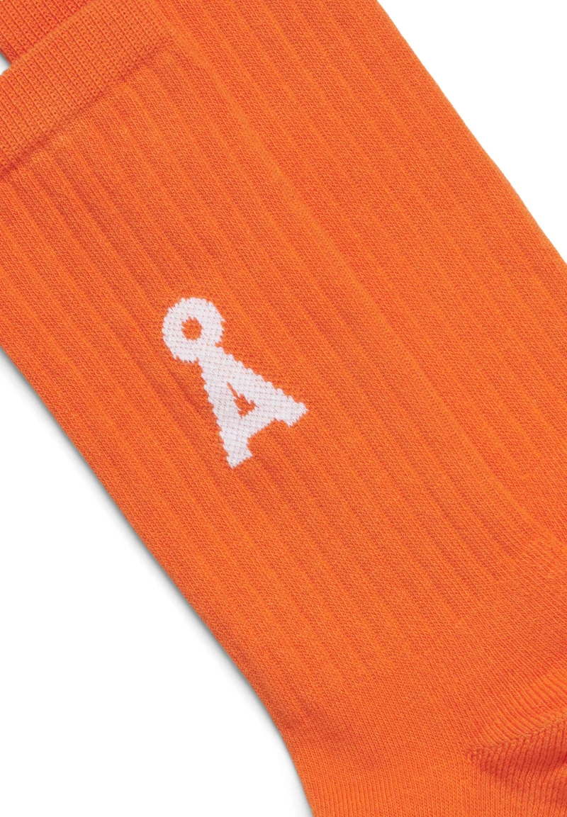 SAAMUS BOLD SOCKEN | sunset orange