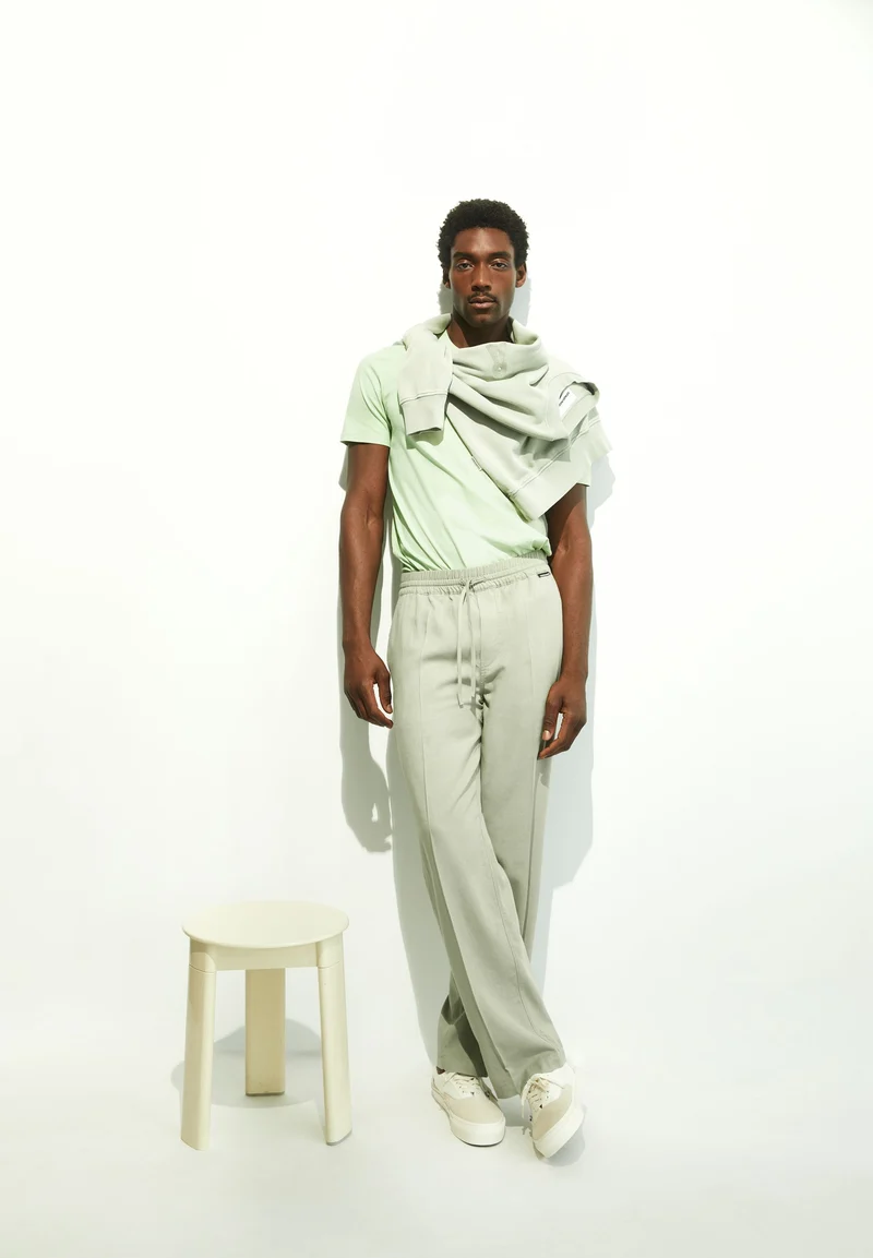 LUKAA LINO HOSE | seagreen
