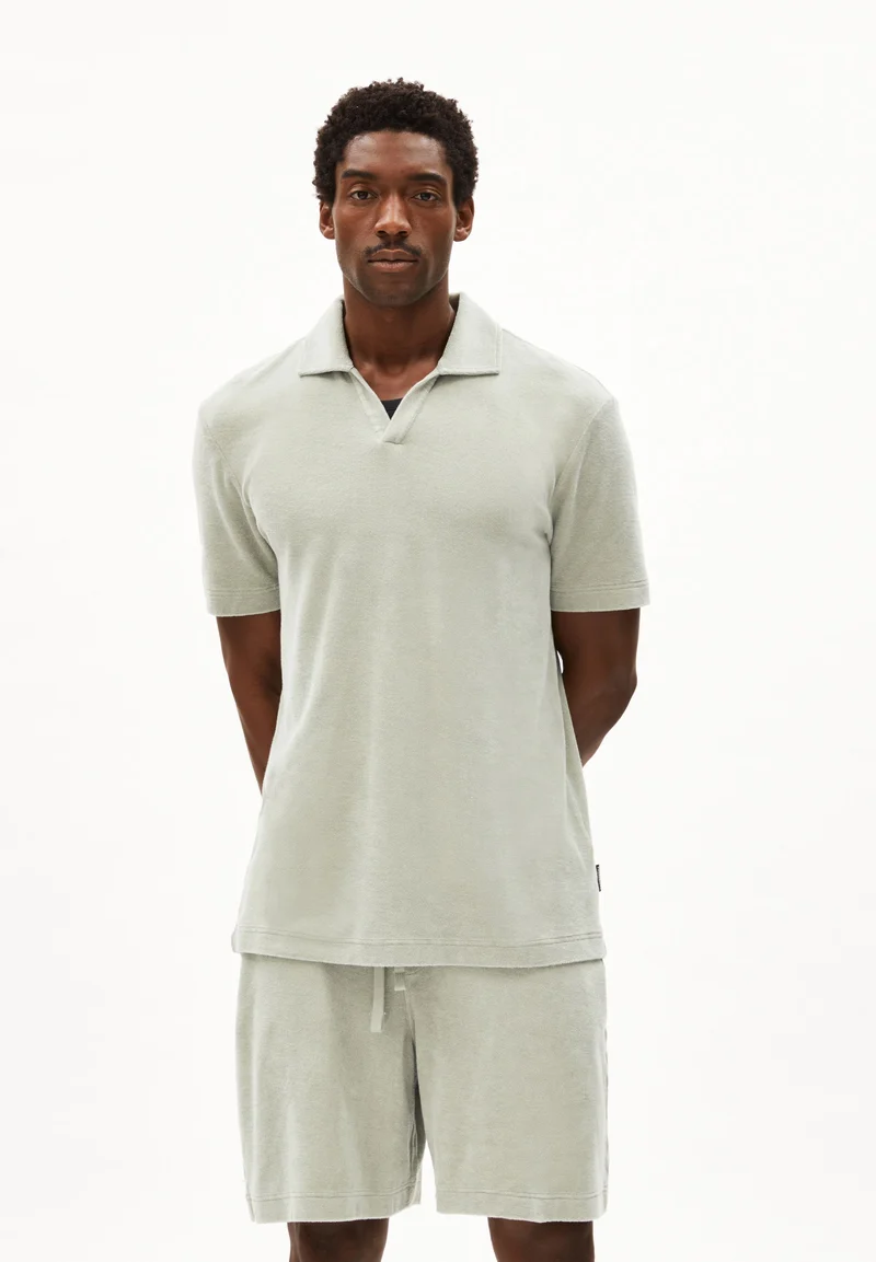 MAARKOS POLO TERRY | seagreen