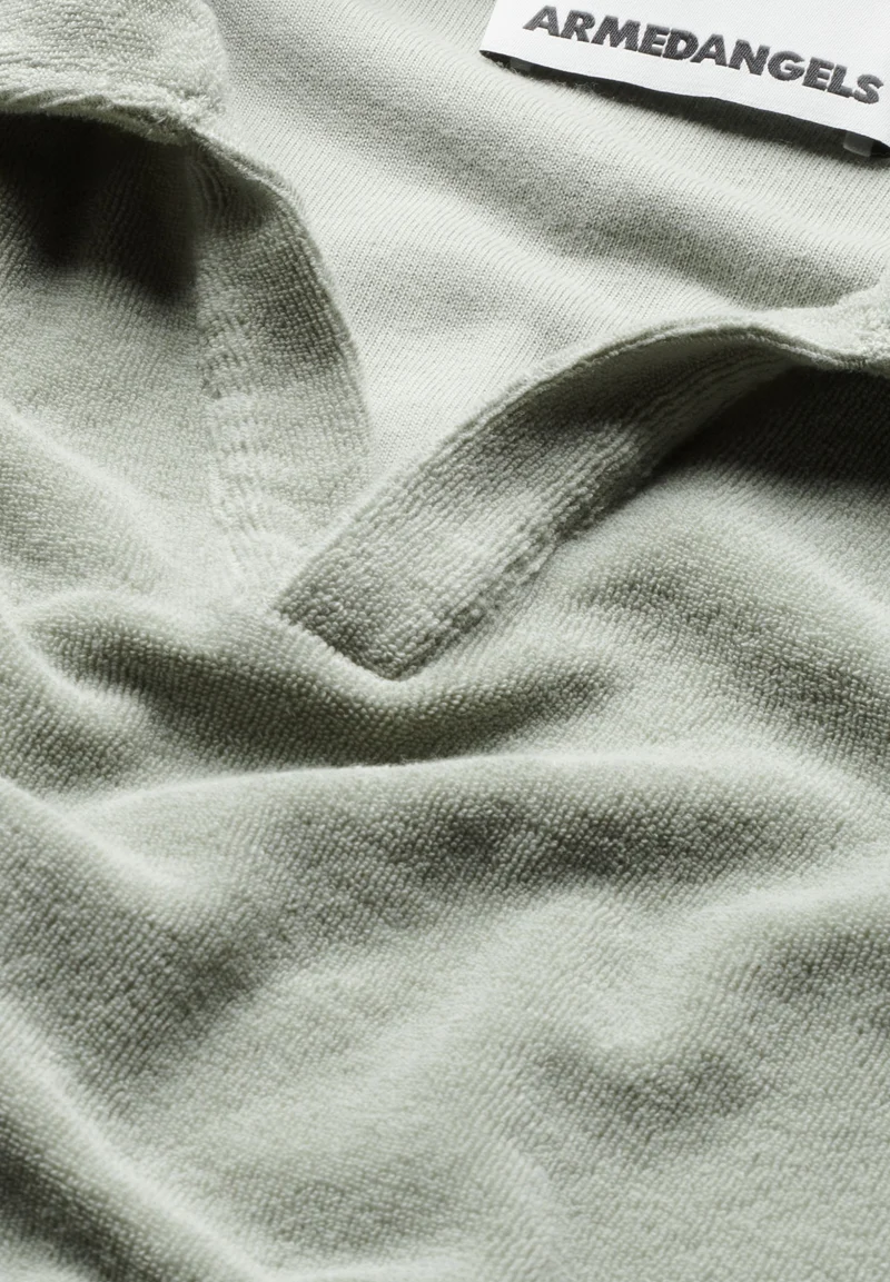 MAARKOS POLO TERRY | seagreen