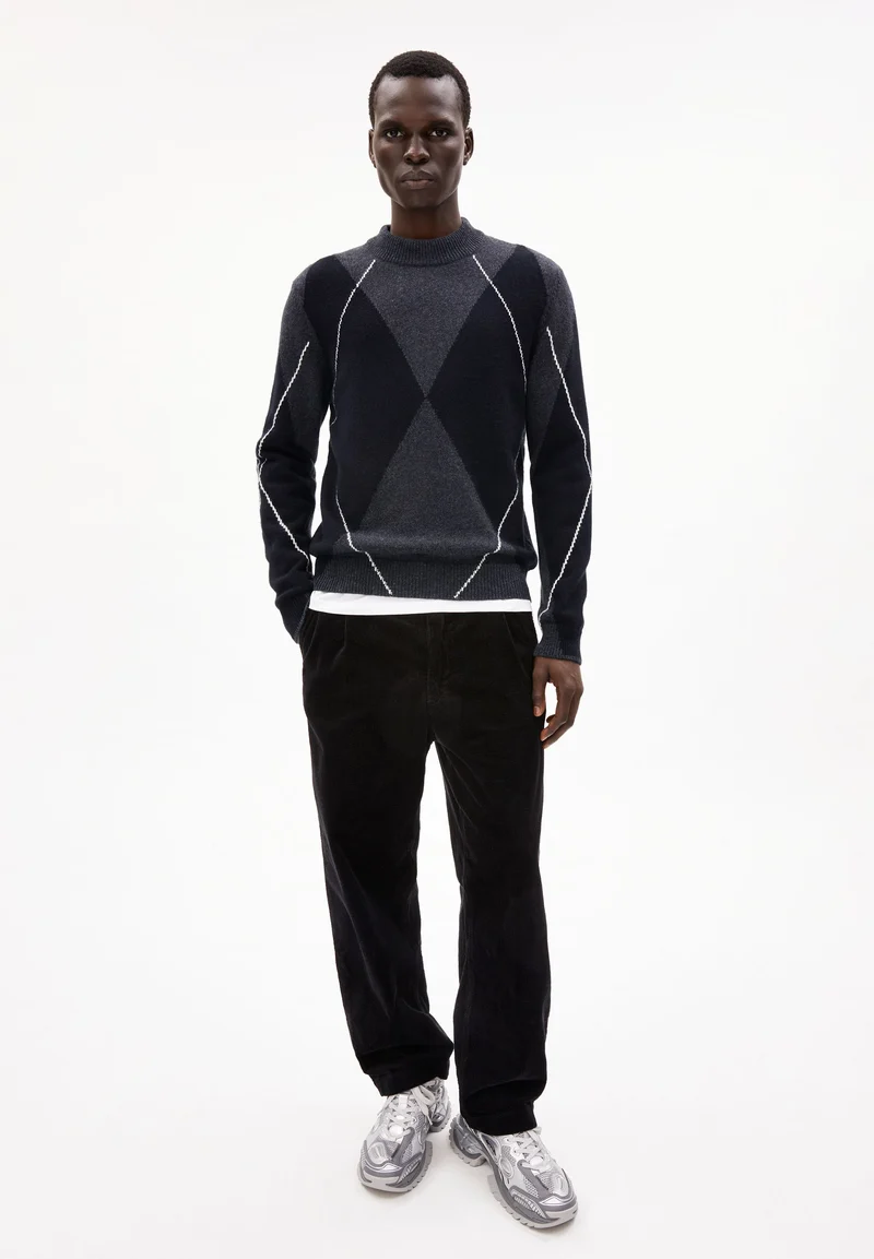 AARGELIUS | steel melange-black-oatmilk