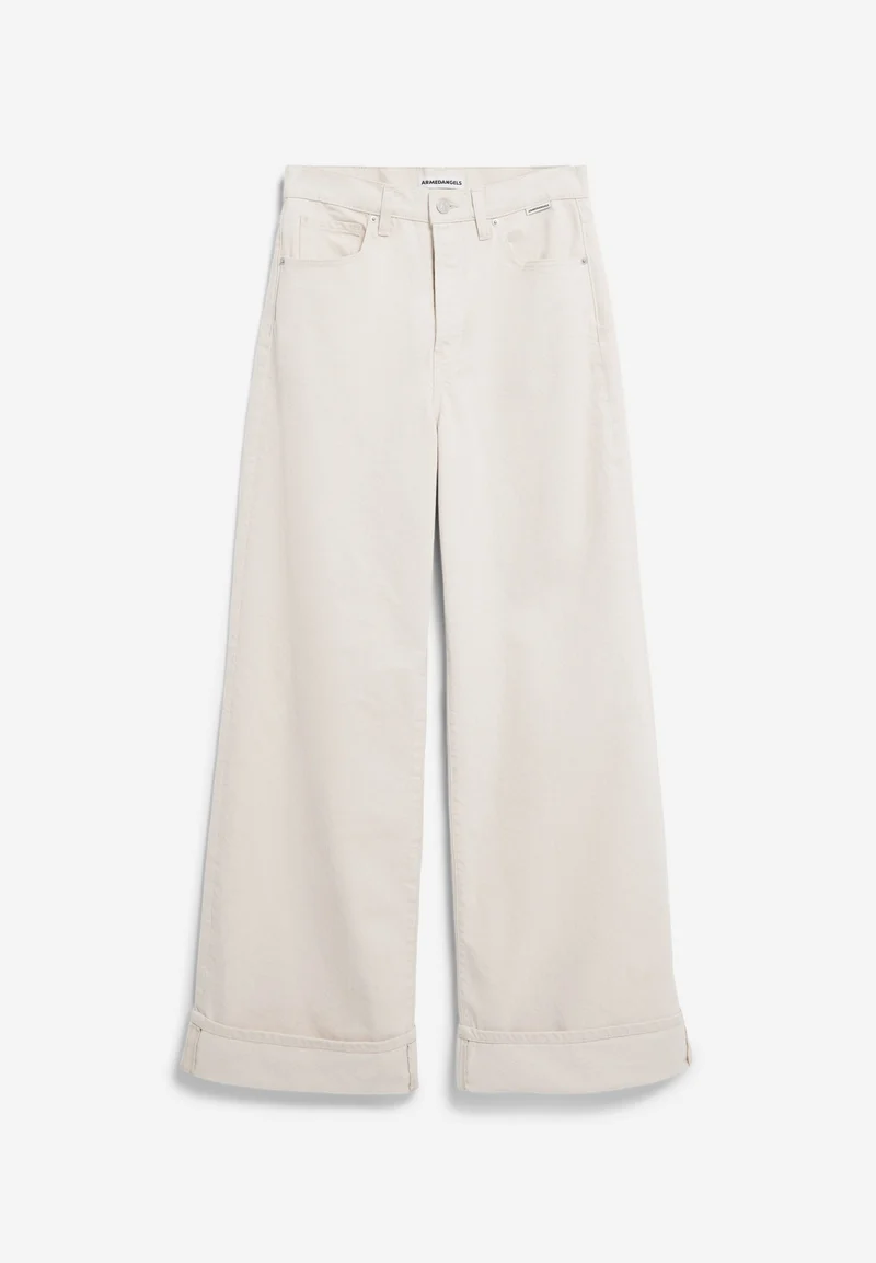 BLINAA HIGH WAIST WIDE JEANS | undyed