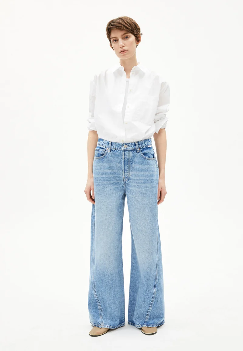ATHENAAS HIGH WAIST WIDE JEANS | panarea