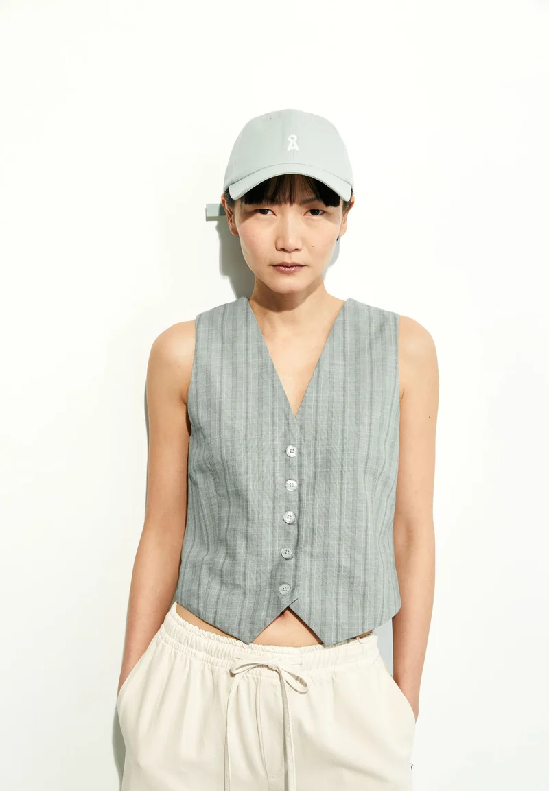 SINERIAA STRIPED | seagreen-light oatmilk