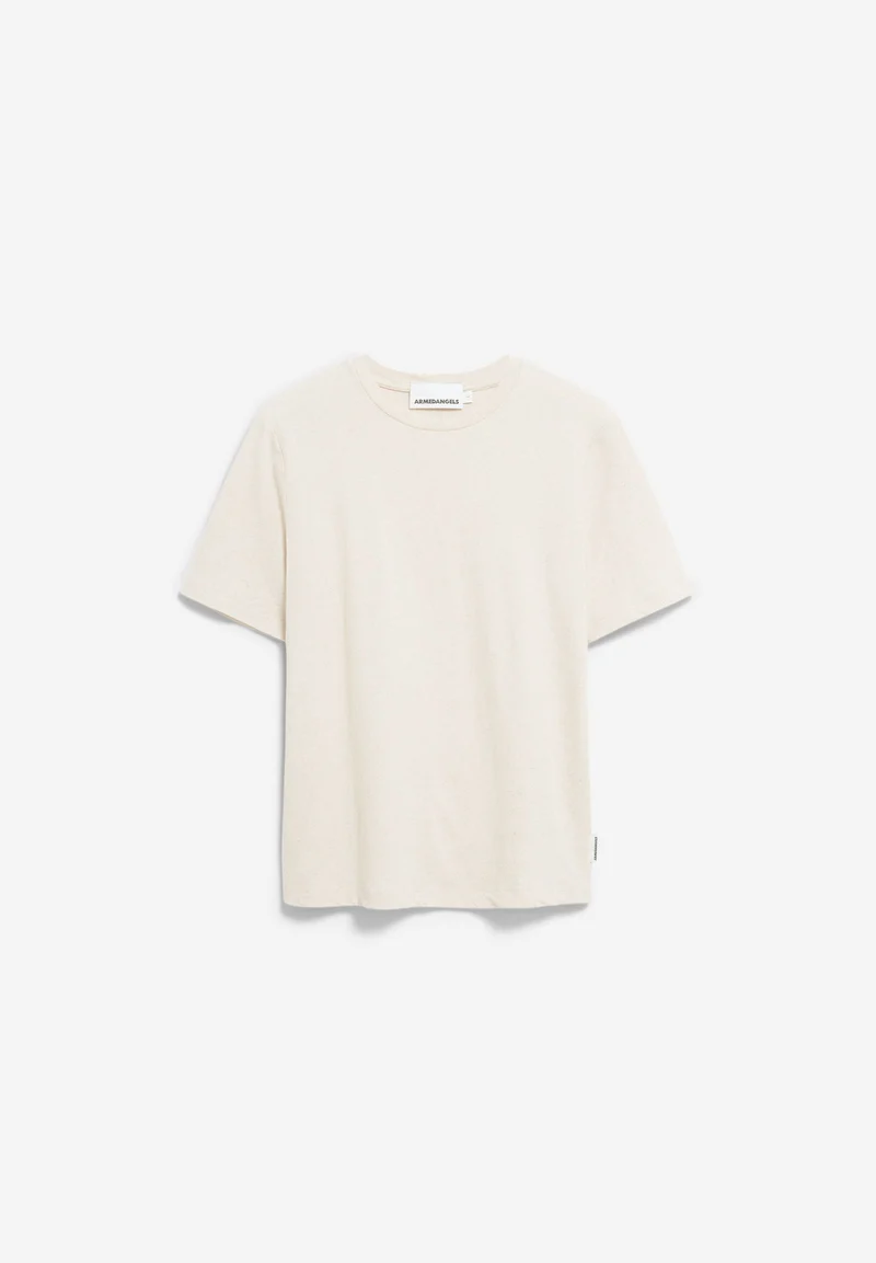 LUALAA LEINEN-MIX T-SHIRT | undyed