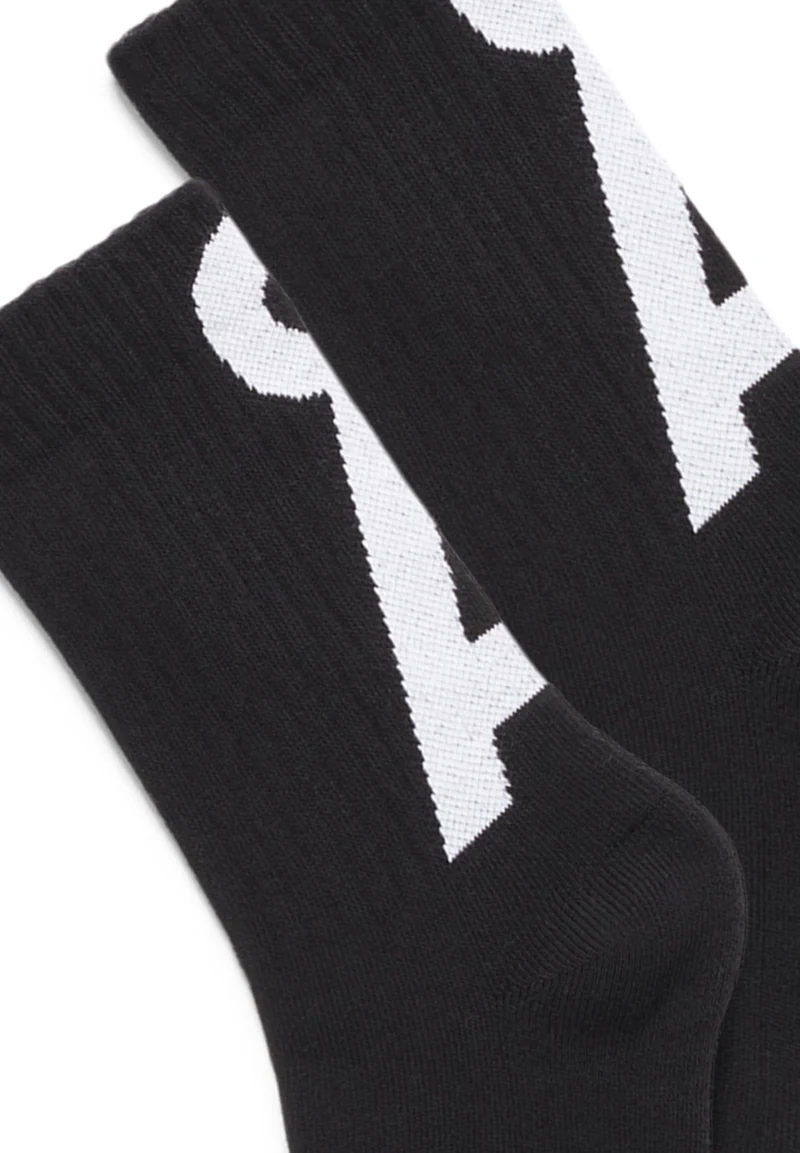 SAAMUS SHORT SOCKEN | black-white