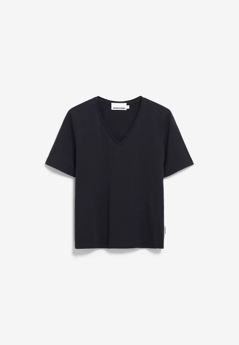 LUALAA V-NECK | black