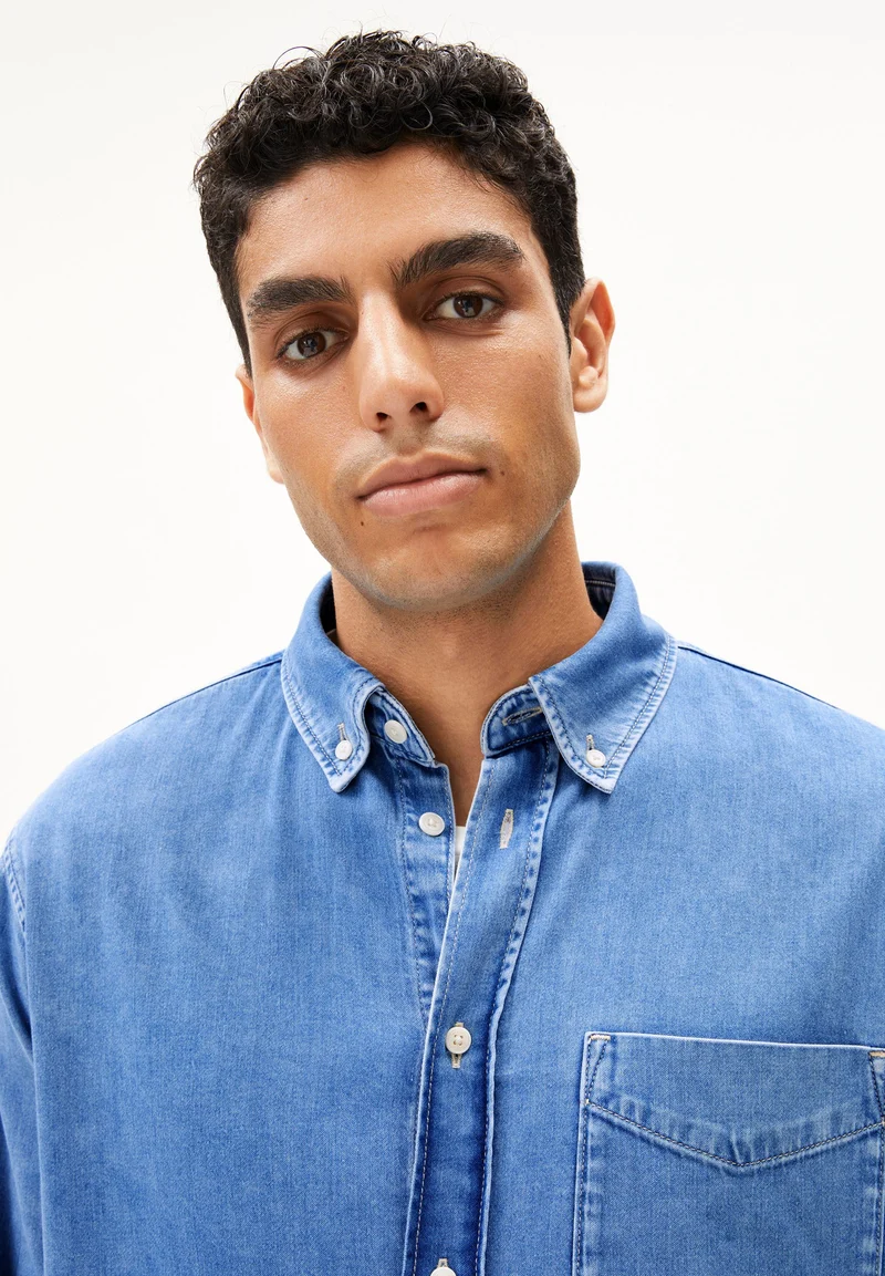 GAVRAA DENIM SHIRT | powder