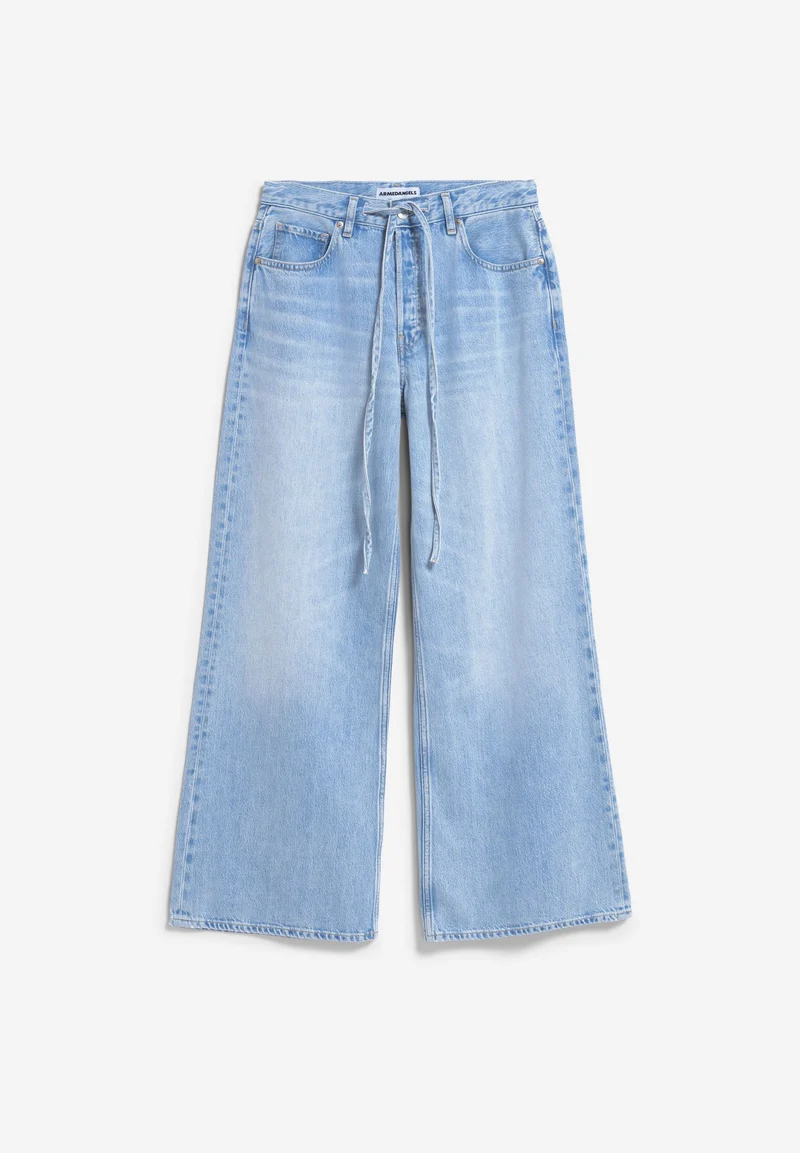 ASTRAEAAS MID WAIST WIDE JEANS | noise