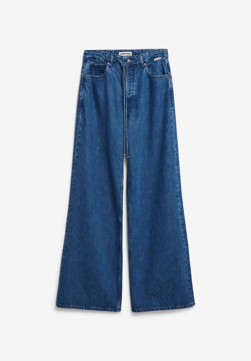 ASTRAEAAS MID WAIST WIDE JEANS | hummingbird