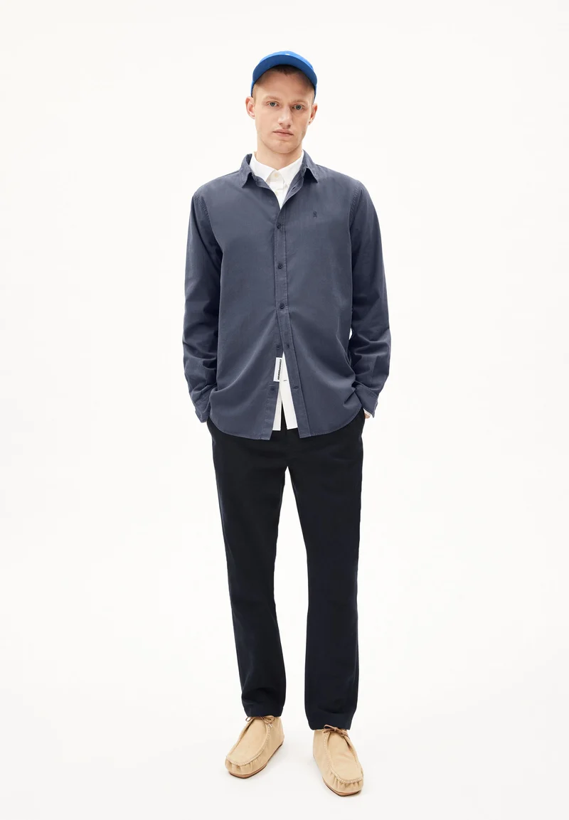 GIAALO OVERSHIRT | moonlight gray
