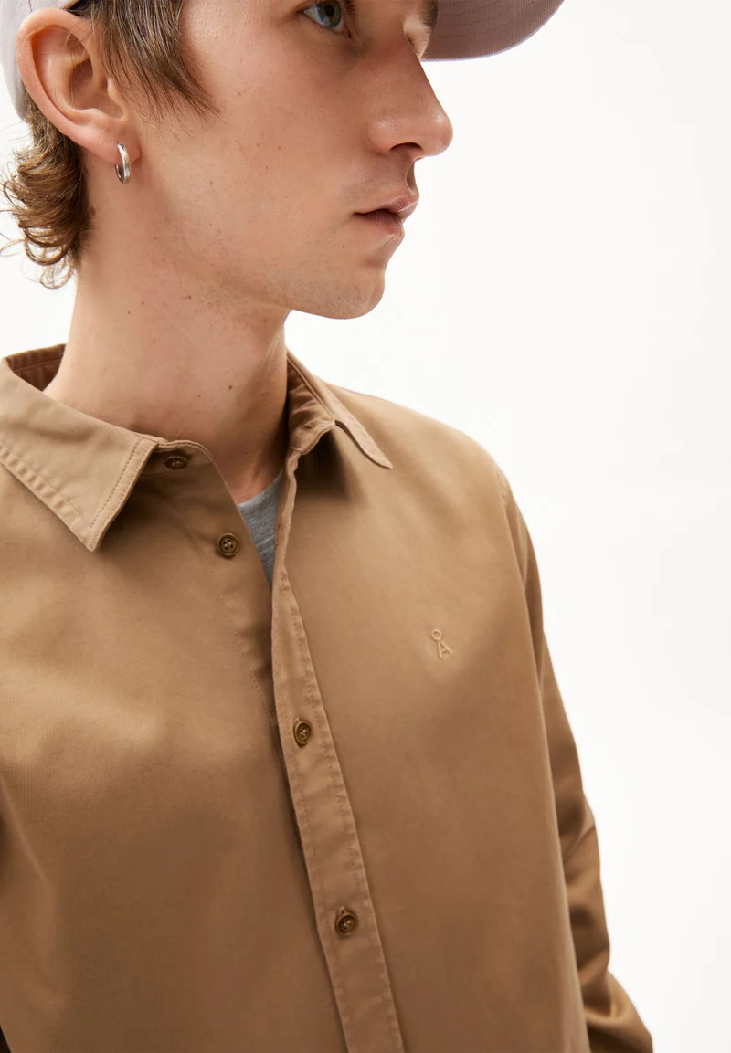 GIAALO OVERSHIRT | light oak