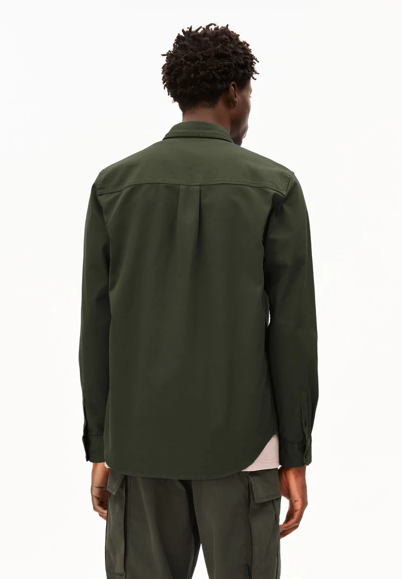 GIAALO OVERSHIRT | forest pine