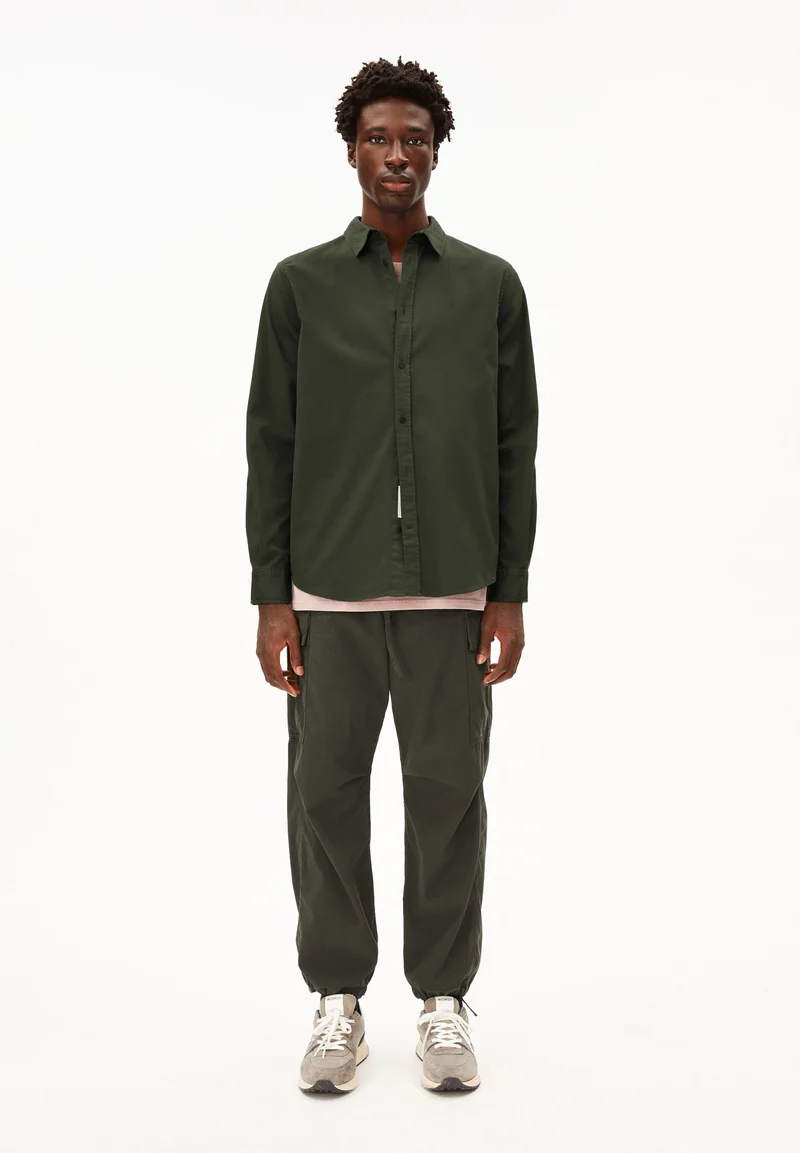 GIAALO OVERSHIRT | forest pine