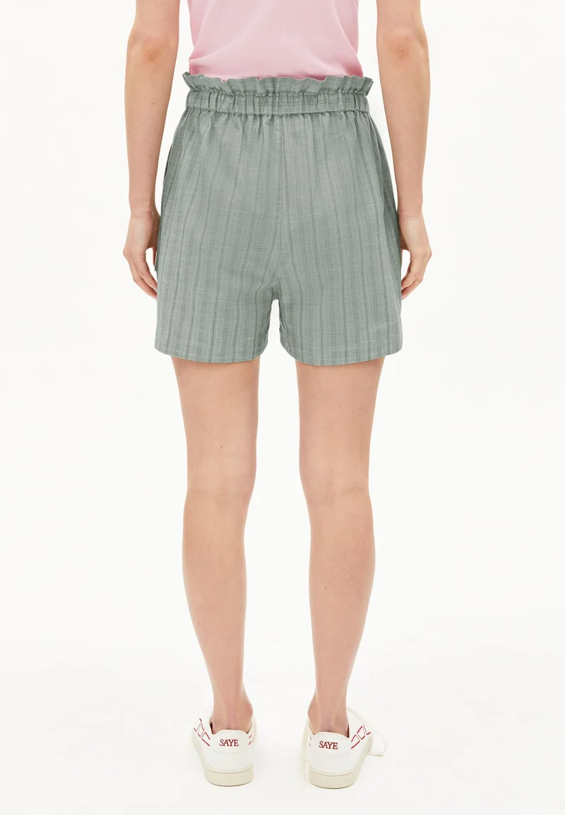 VAANNA STRIPED | seagreen-light oatmilk