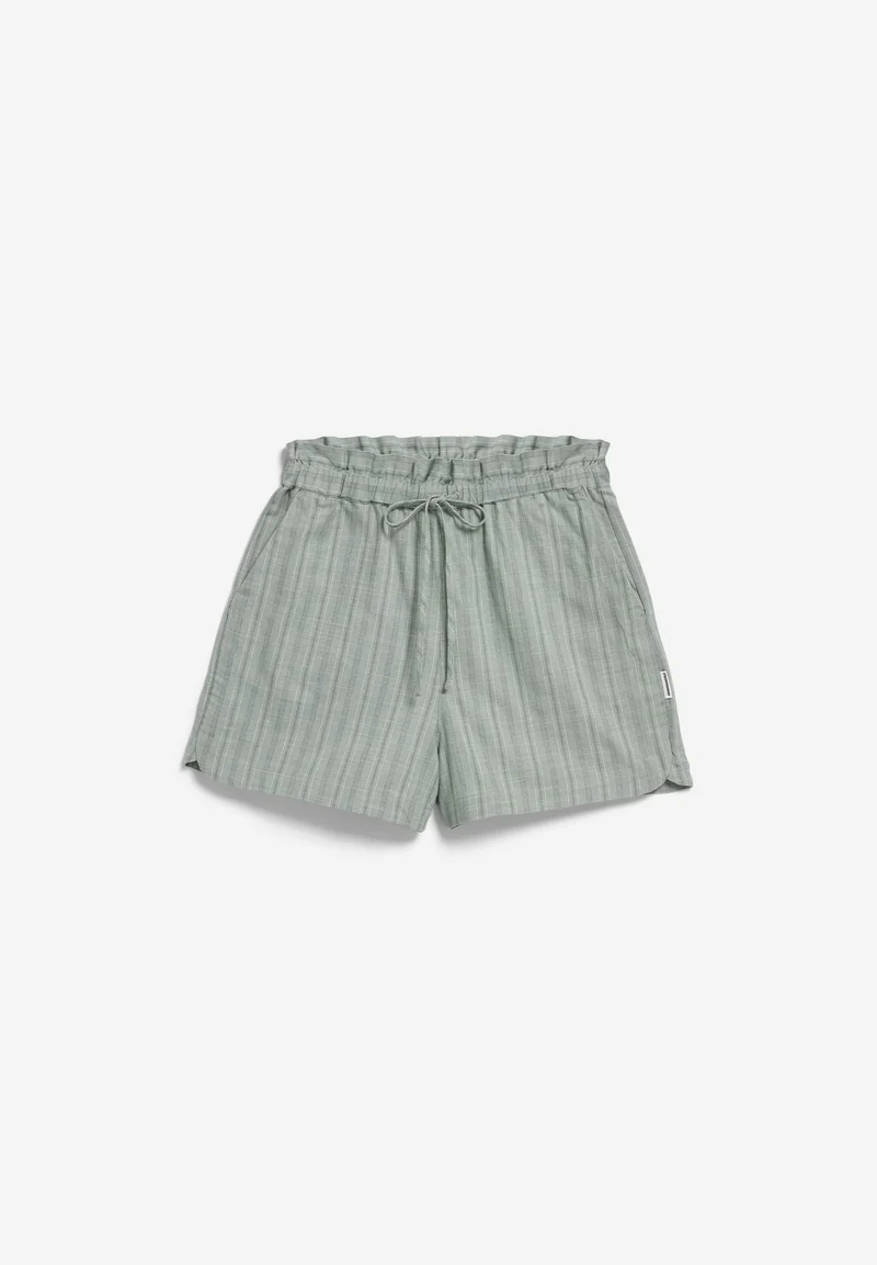 VAANNA STRIPED | seagreen-light oatmilk