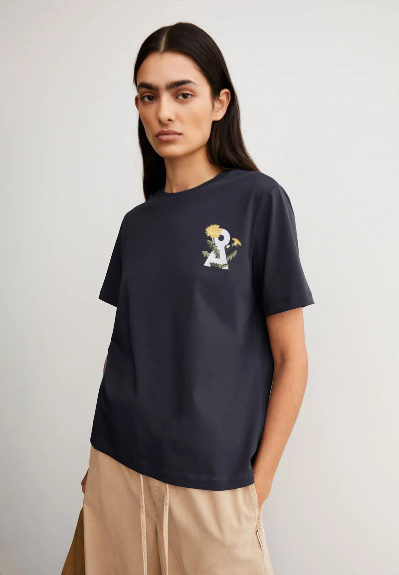 LUALAA DIFFERENCE T-SHIRT | dark steel